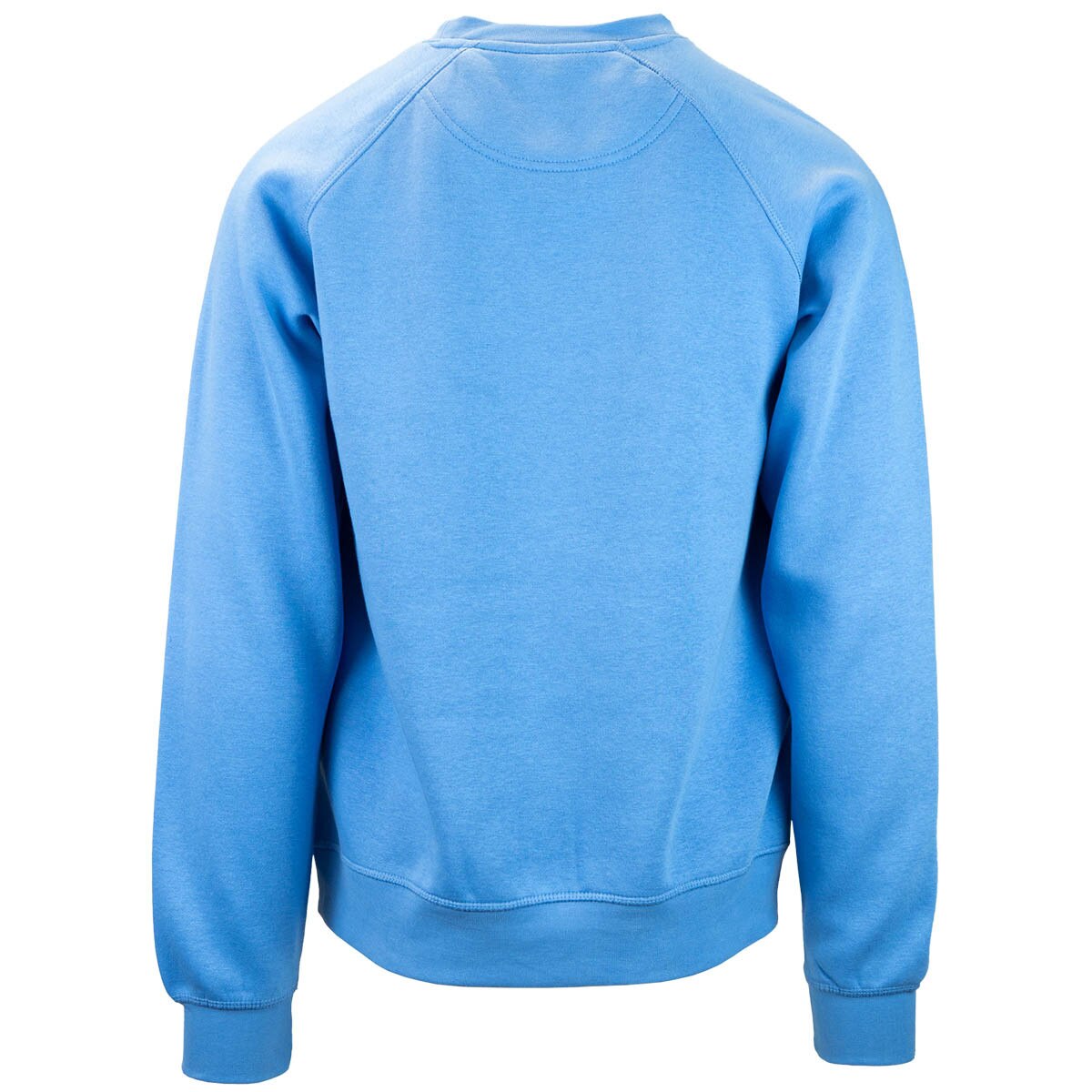 Utah state stitch lettering light blue unisex crew sweatshirt